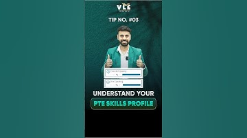 Understand Your PTE Skills Profile!#pte #shorts