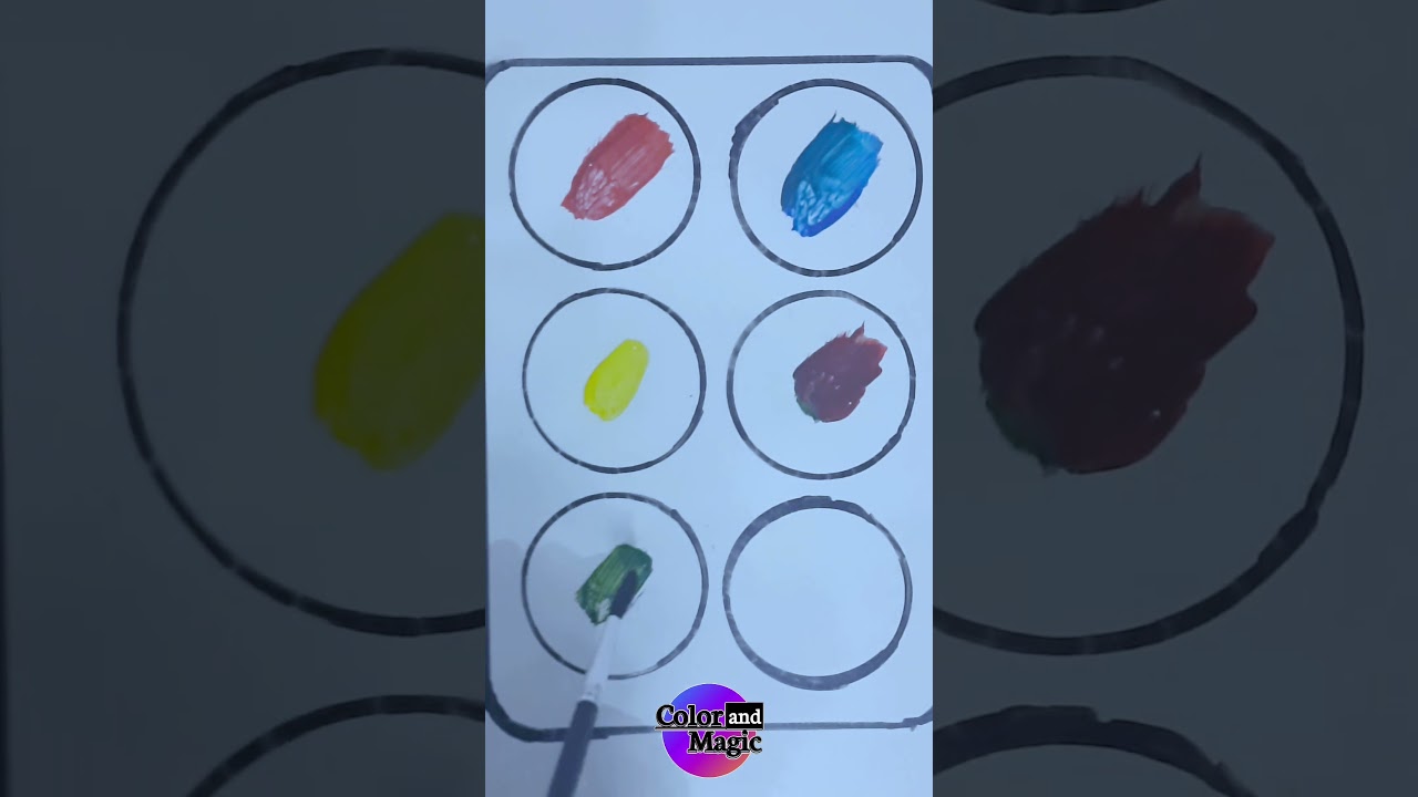 Abstract color blend 