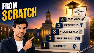How To Win a Fully Funded Scholarship With No Awards, No Experience & Weak Profile | Complete Guide