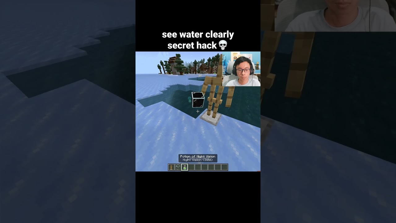 Minecraft Clear Water Hack Moment