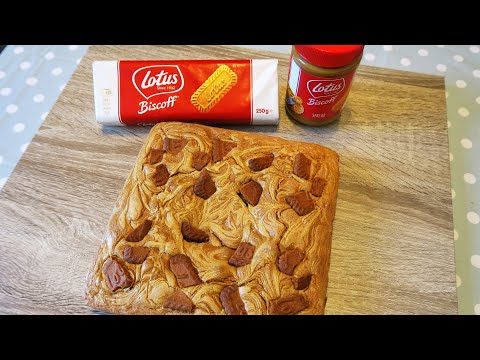 how-to-make-lotus-biscoff-blondies