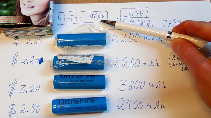 More Ebay 18650 Li-Ion Cells Tested - RECYCLED Cells Spotted.