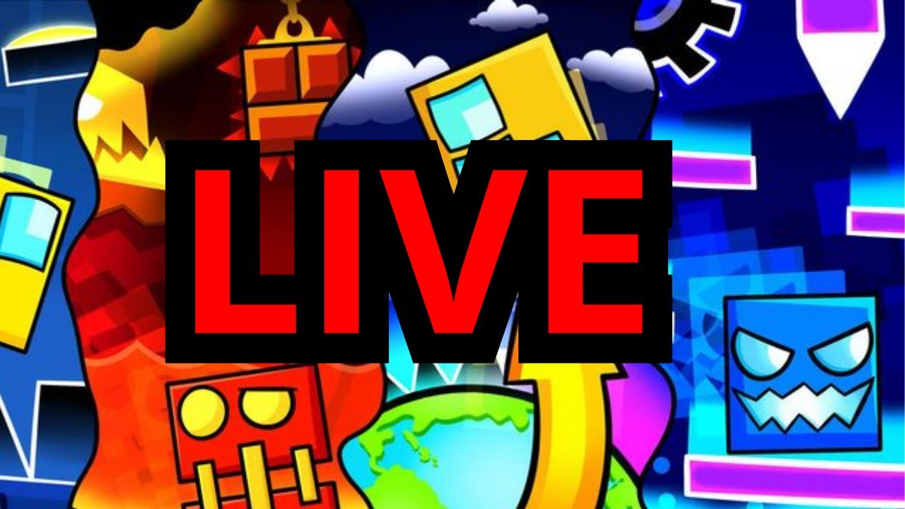Building a level LIVE | Geometry Dash - YouTube