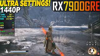Black Myth Wukong RX 7900 GRE - 1440p Ultra, FG ON,