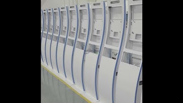 360SPB ticketing kiosk production line