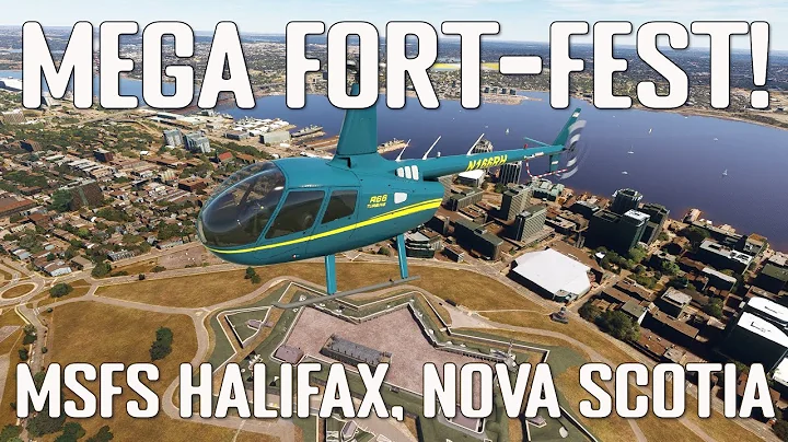 Soaking in Halifax, Nova Scotia in the Robinson R66 by Cowansim