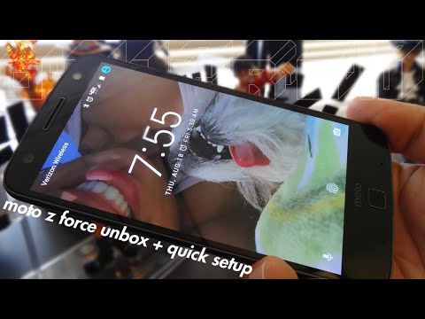 Moto Z Force Unboxing & Quick Setup Moto Z Force Unboxing & Quick Setup