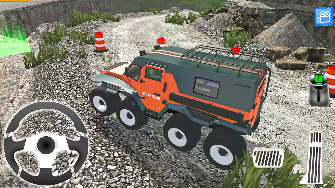 8x8 Car Driving Simulator Games 2021 | Quarry Driver 3 Best Driver | Android Gameplay