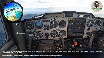 Attitudes & Instruments | Training | Episode #2 : PC Gameplay- Microsoft Flight Simulator 2020