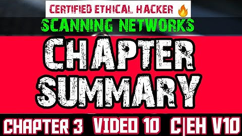 Ethical Hacking | Scanning Networks #10 | Chapter 3 | C|EH V10 | Security Invaded