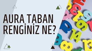 AURANIZ NE RENK? Numerolojik Aura Taban rengi hesaplama 🪄✨