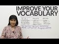 Active and Passive Vocabulary Quiz