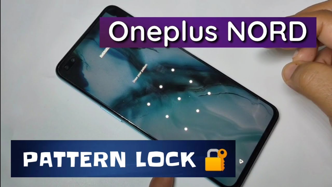 OnePlus NORD | How To Set Pattern Lock In OnePlus NORD