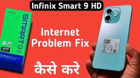 Infinix Smart 9 HD net Nehi chal raha hai, how to solve internet problem in infinix, mobile data not