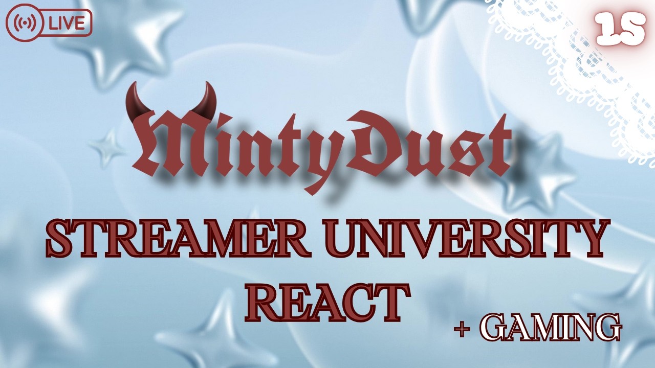 🩵LIVE🩵GAMING + STREAMER UNIVERSITY REACTS (will i get in?)🩵