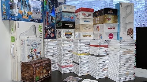 My Wii collection, updated! (130+ games)