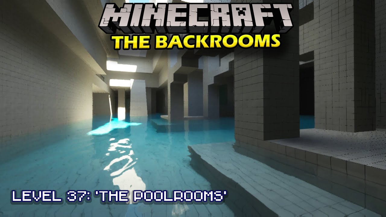 Exploring The Backrooms - Level 37: 'The Poolrooms' (Minecraft & No  Commentary) 