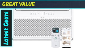TCL 12,000 BTU Q-Series Smart Inverter AC | Best Quiet & Energy Saving Window Unit