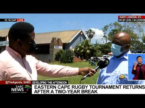 Sporting activities continue in East London for the Super 14 rugby tournament