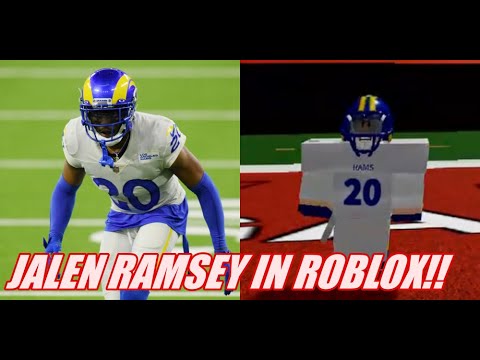 Jalen Ramsey In Roblox Roblox Football Fusion Gameplay Part 9 Youtube - how to join a league in football fusion roblox