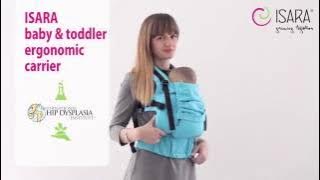 How to adjust ISARA The Trendsetter V3 for front carry with crossed shoulder straps