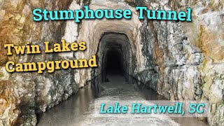 Twin Lakes (COE) Campground | Lake Hartwell | Exploring Stumphouse Tunnel by Chosen Adventures 5,307 views 3 years ago 13 minutes, 30 seconds