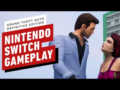 Grand Theft Auto: Definitive Edition - 15 Minutes of Nintendo Switch Gameplay