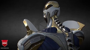 Mecha robot Model 3d for c4d free downloads (file describe)