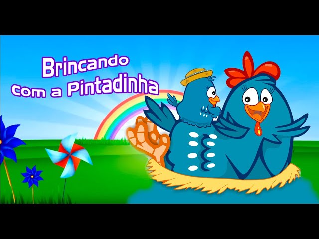 BRINQUEDO DA GALINHA PINTADINHA, BRINCANDO COM PINTADINHA