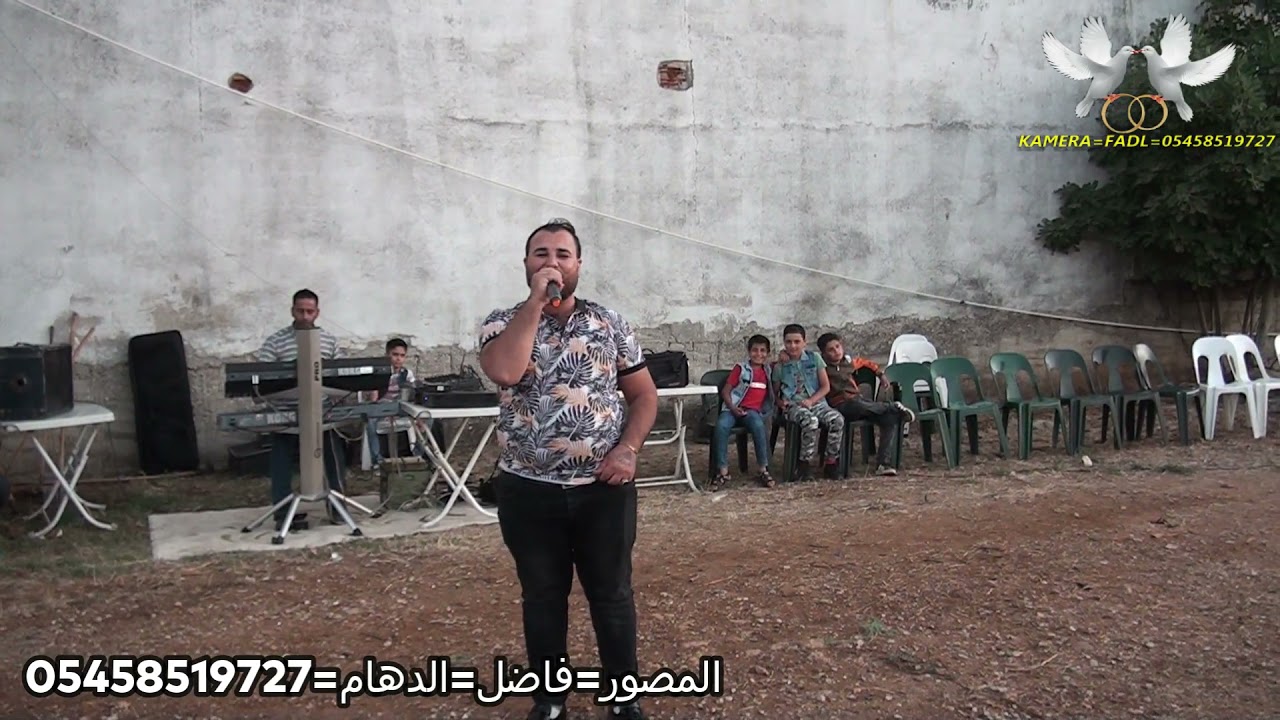 الفنان محمود الشريف دبك جولافي زمر من افراح اهالي الفون تصوير فاضل الدهام