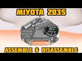 How To Service MIYOTA 2035- 2033 - 2034 - 2036 - 2039- 203A Movement Only Assemble and Disassemble