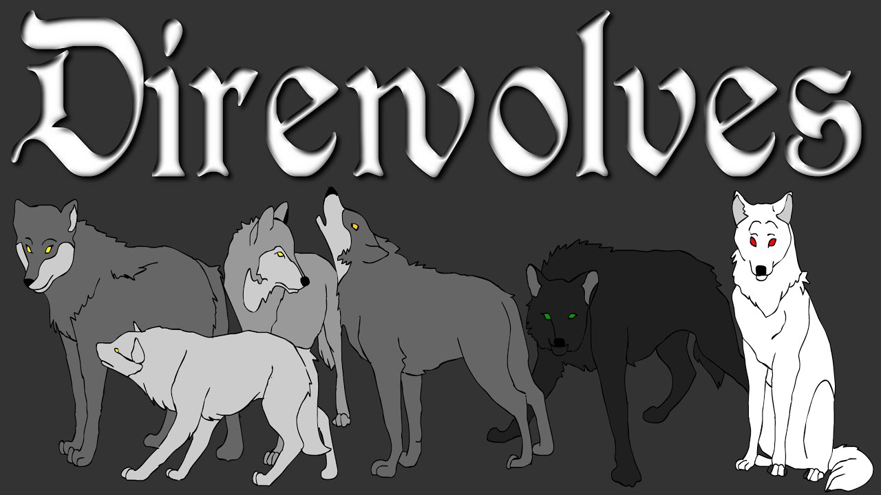 ASOIAF - Direwolves (Book Spoilers) - Focus Series - **Spoilers up to Book Five of A Song of Ice and Fire**
