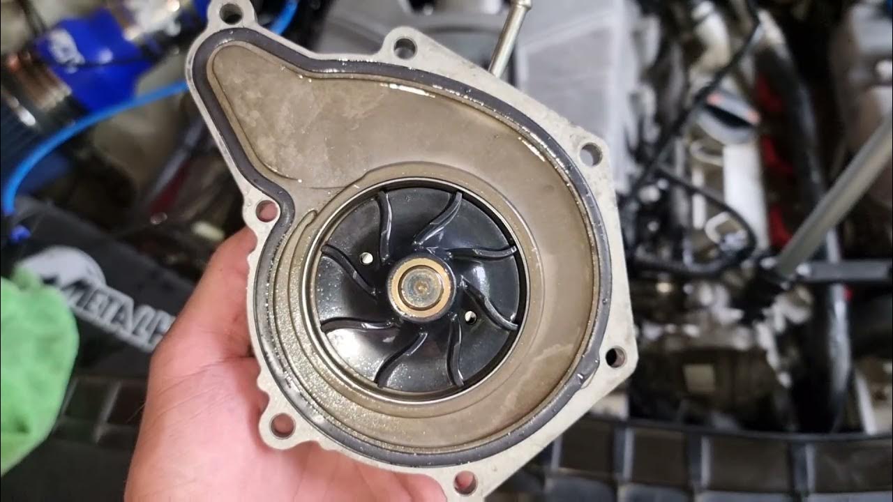 Audi 3.0TFSI | How to replace water pump at home in 30min | Thermostat
