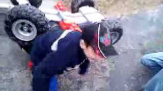 Justin 4 wheeler wipeout