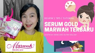 [REVIEW] Premium Caviar Gold Serum Marwah dan Pemakaian Skincare Malam untuk Berjerawat
