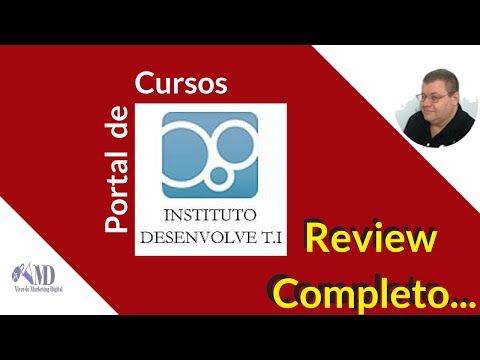 Portal de Cursos Instituto Desenvolve TI - Profº Bruno Marinho Review completo