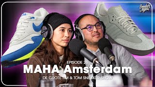 Maha Amsterdam over hun samenwerking met ADIDAS, TRENDS en meer! De Grote Tim En Tom Sneakershow 26