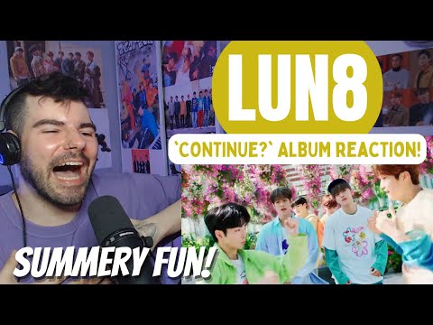 LUN8 - 'Continue?' Album + 'Live In The Moment' Special Film Reaction!