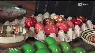 Le uova dipinte della Bucovina (Romania) - Video Geo del 28.03.2016 - Rai3 TV.