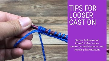 Make Sure Your Long Tail Cast On Isn