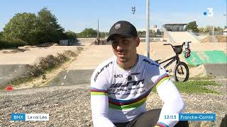 Reportage France 3 Franche-Comté - Léo Garoyan Champion du Monde U23 | BMX Besançon