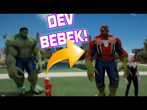 ÖRÜMCEK BEBEK SİHİRLİ İKSİR İÇİYOR DEV ÖRÜMCEK ADAM OLUYOR!