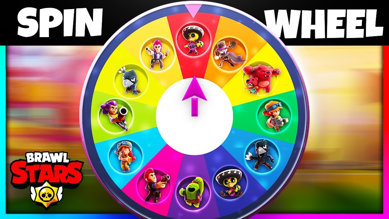 I Randomly Picked My Brawler And Won Solo Showdown In Brawl Stars Youtube - brawl stars spin the wheel 2021