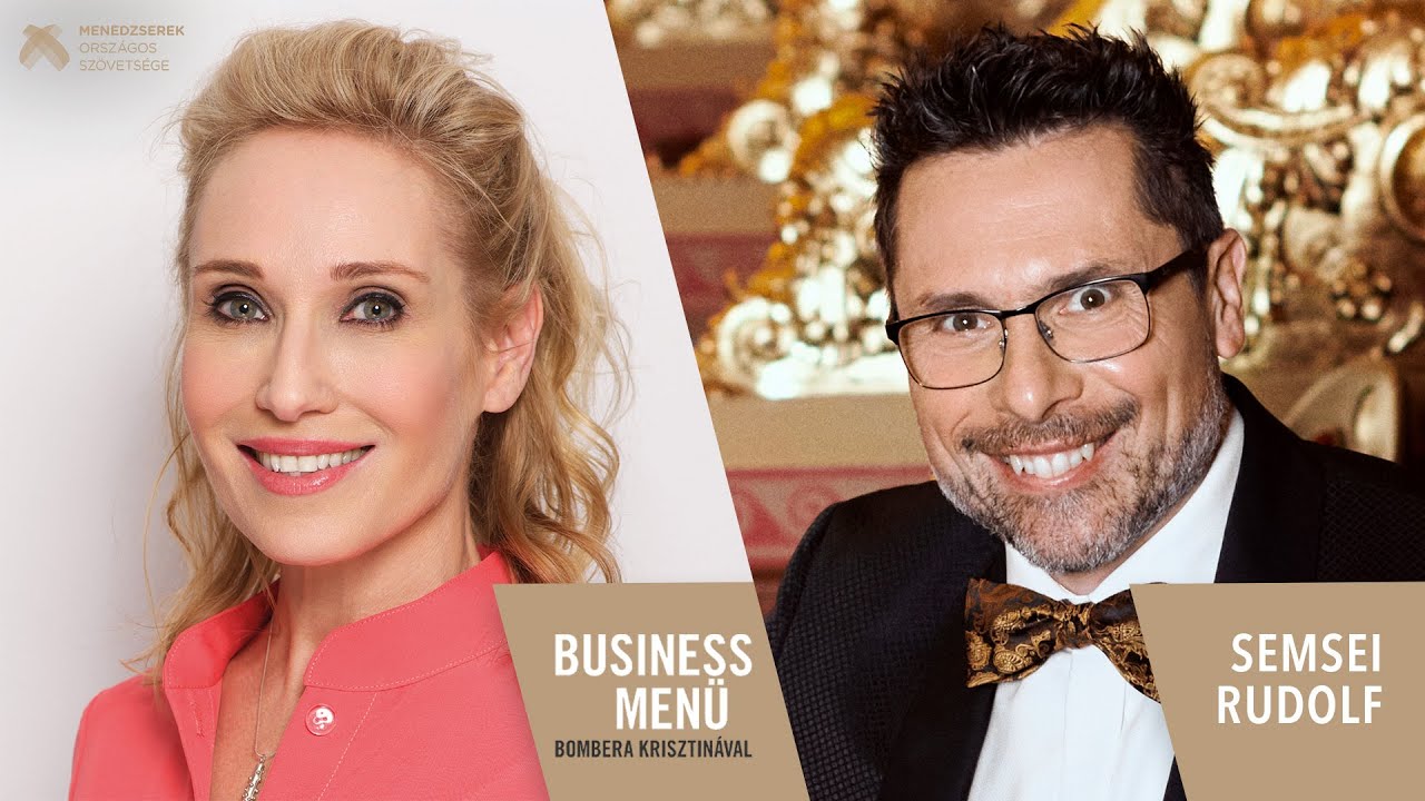 Business menü Bombera Krisztinával | Év Menedzsere a Társadalomért Különdíj 2024 – Semsei Rudolf