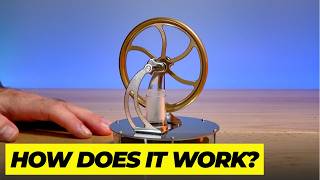 This ENGINE RUNS ON COFFEE! | Stirling Engine