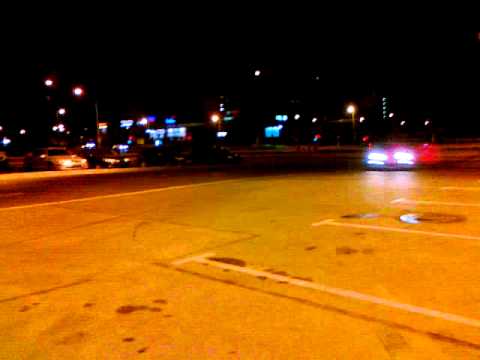 Vilnius street drifting