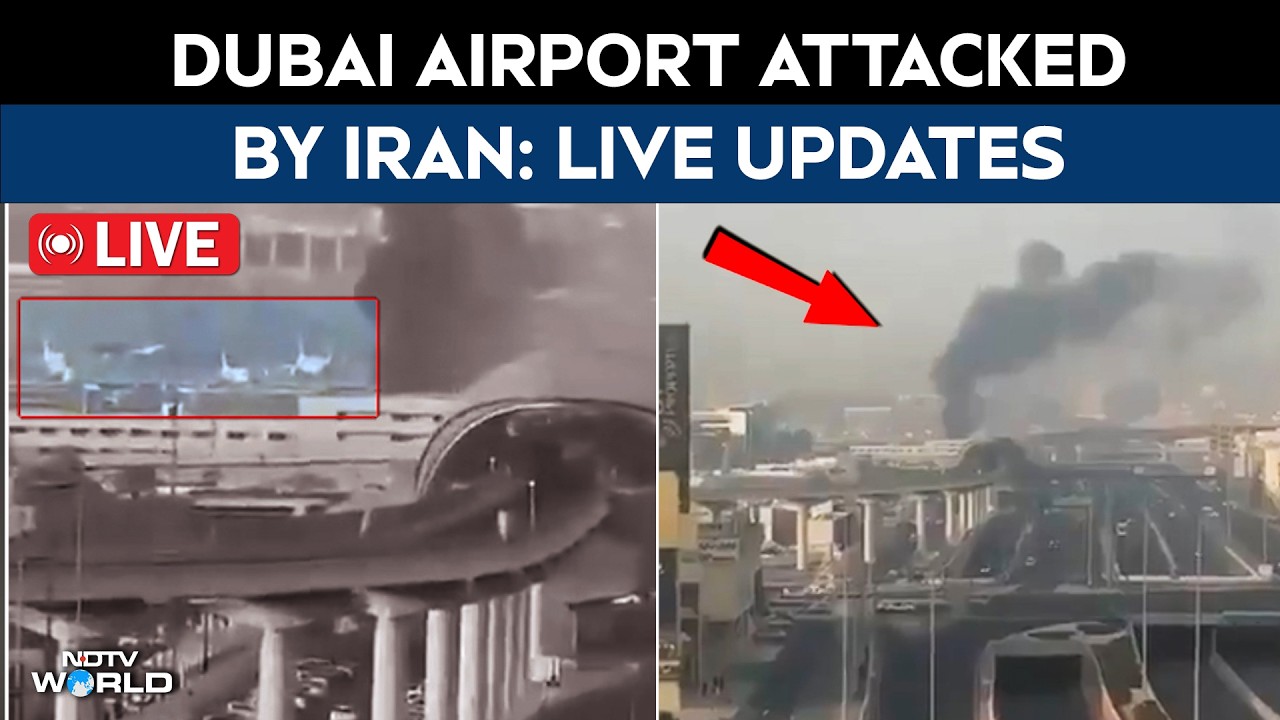 Dubai Airport ATTACK LIVE | Dubai Airport Attacked By Iran | Iran Missile Attack | Dubai Attack LIVE