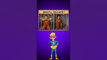 Who Will Escape First? 🤔💥 Test Your Brain with This Tricky Puzzle! 🧩 #shorts