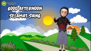 Lagu Bahasa Inggris Good Morning, Good Afternoon, Good Evening,  Good Night_Karya_Ibu Siti Muniroh