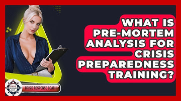 What Is Pre-mortem Analysis For Crisis Preparedness Training? - Crisis Response Coach